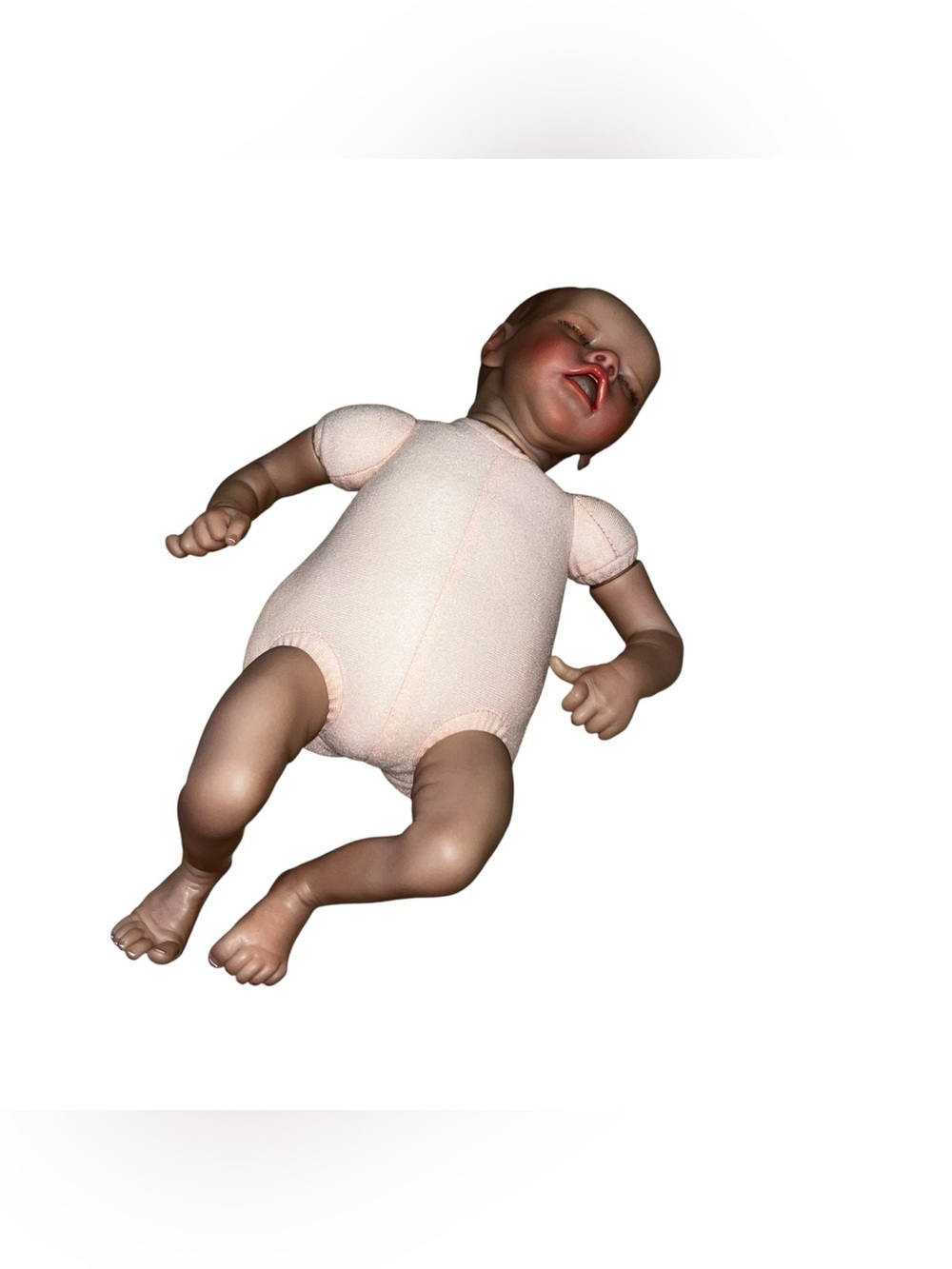 Lifelike reborn infant newborn baby doll 16”